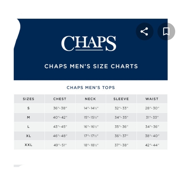 Chaps Men's Classic Fit Crewneck Sweater - Picture 6 of 6